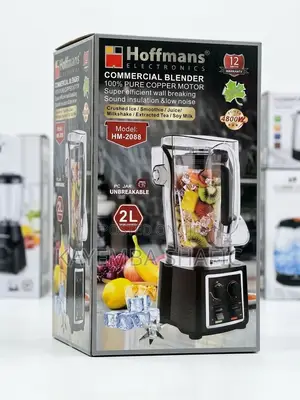 Hoffmans HM-2088 Silent Commercial Blender 4800W Unbreakable 2L
