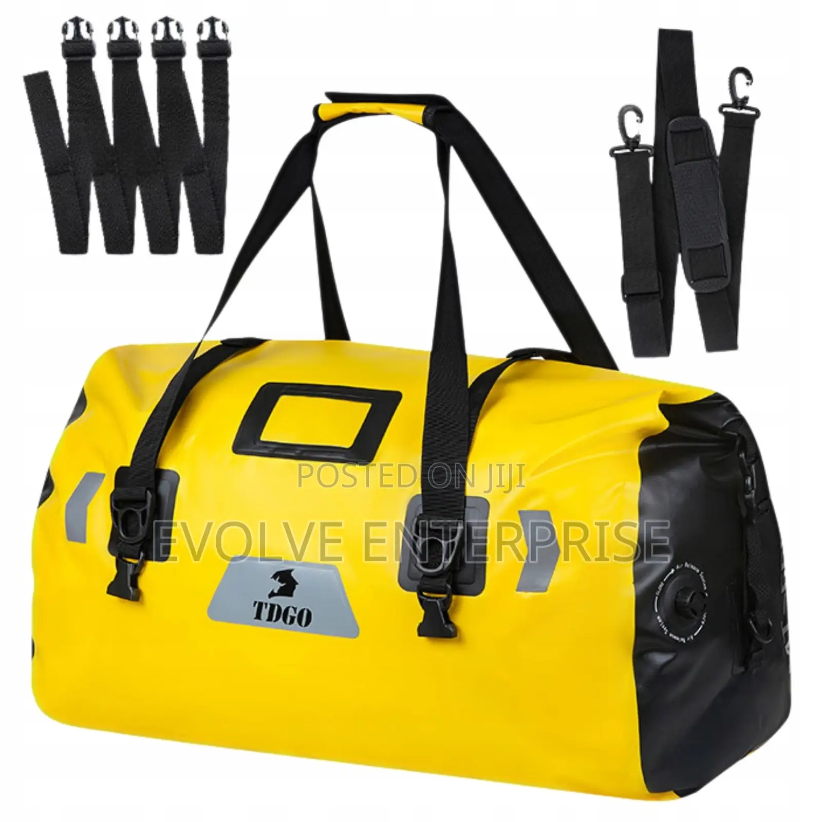 Motorcycle Seat Bag Waterproof Rollbag 66l