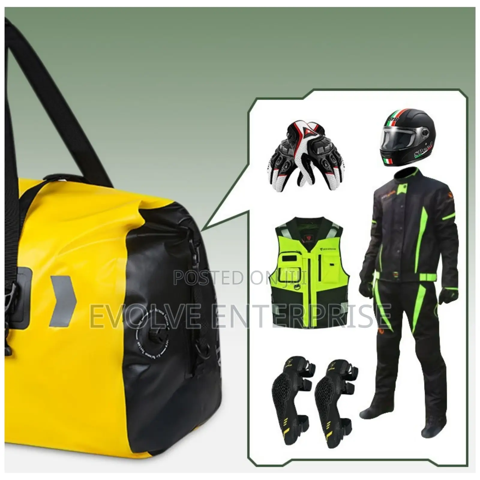 Motorcycle Seat Bag Waterproof Rollbag 66l