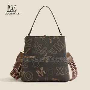 LouisWill Women's Retro Bag Fashion Shoulder Bag Cross-Body Handbag