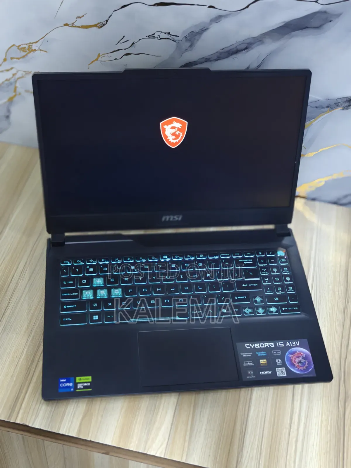 New Laptop MSI Cyborg 15 16GB Intel Core i7 SSD 512GB