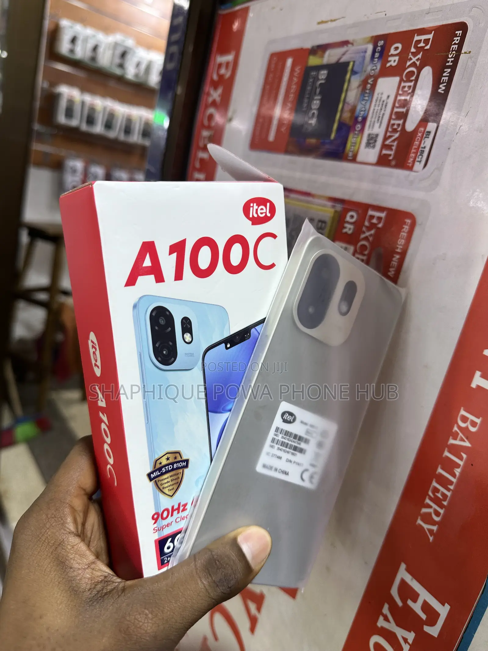 New Itel A100C 64 GB Bronze