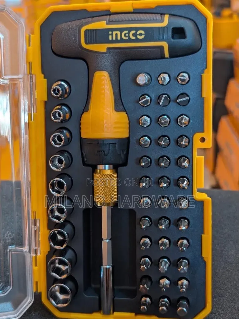 INGCO 47 PCS T-Handle Wrench Screwdriver Set (HKSDB0478)