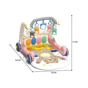 Is a 2-in-1 Baby Walker and Musical Piano