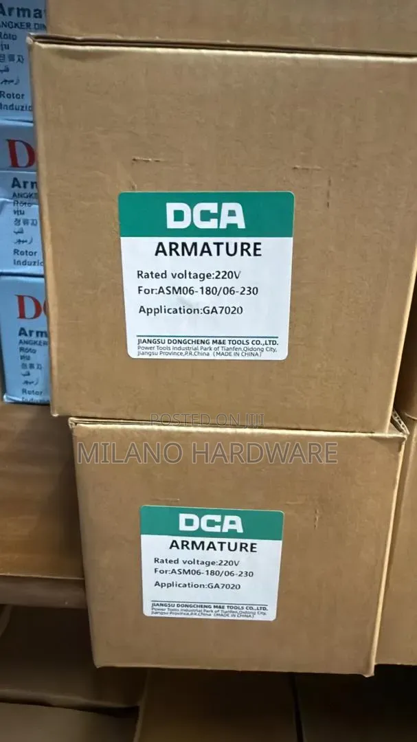 DCA Armature for ASM06-180 and ASM06-230