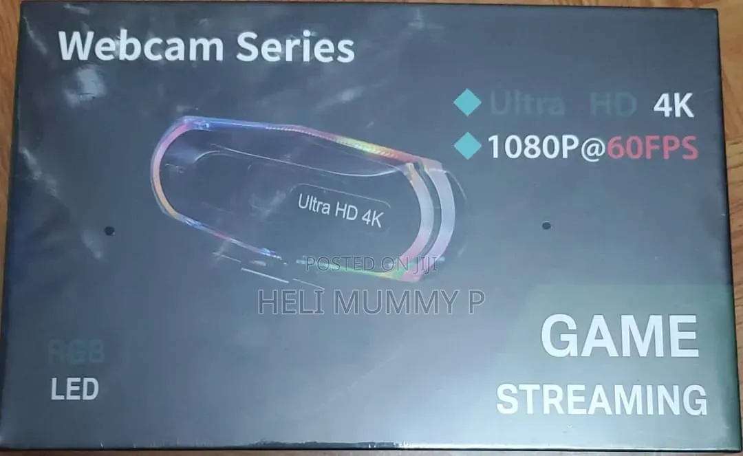 Webcam Series 4K Ultra HD Gaming and Streaming Webcam