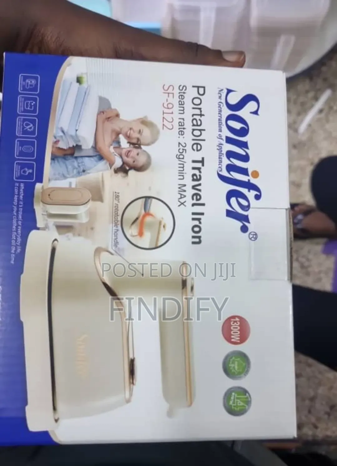 Portable Electric Iron Mini Ironing Machine Folding Steam Iron