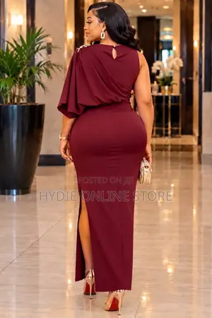 Elegant One-Shoulder Stylish Long Dress