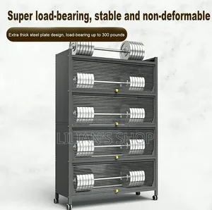 5 Tier Free Standing Kitchen Storage Shelf Rack
