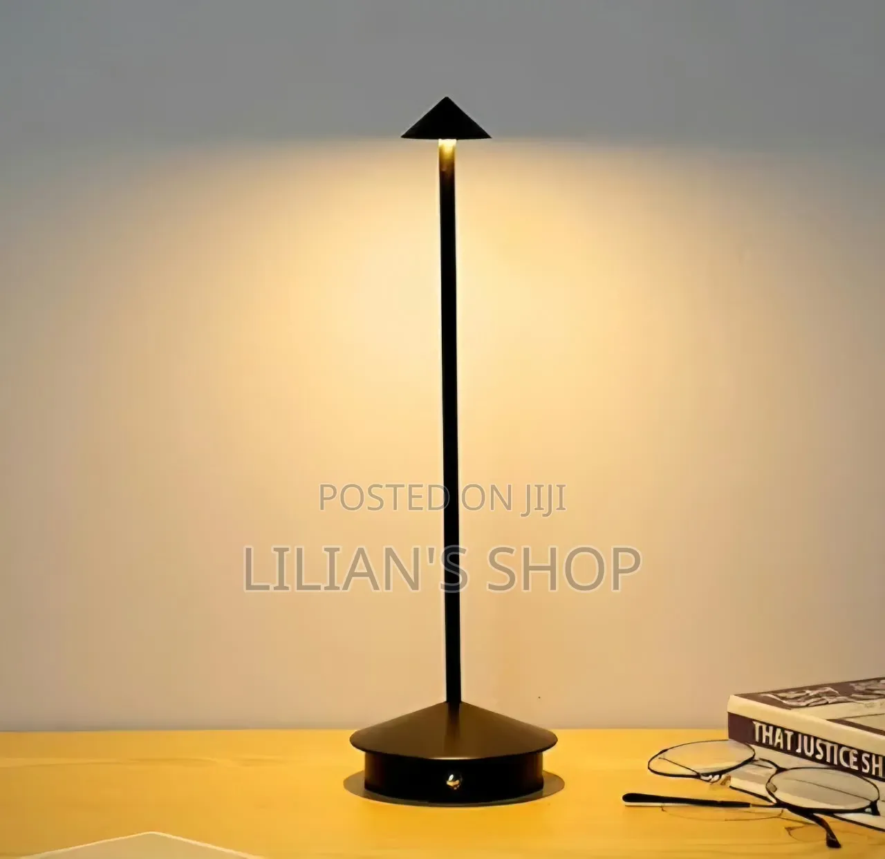 Cordless Rechargeable Arrow Mini Table Lamp