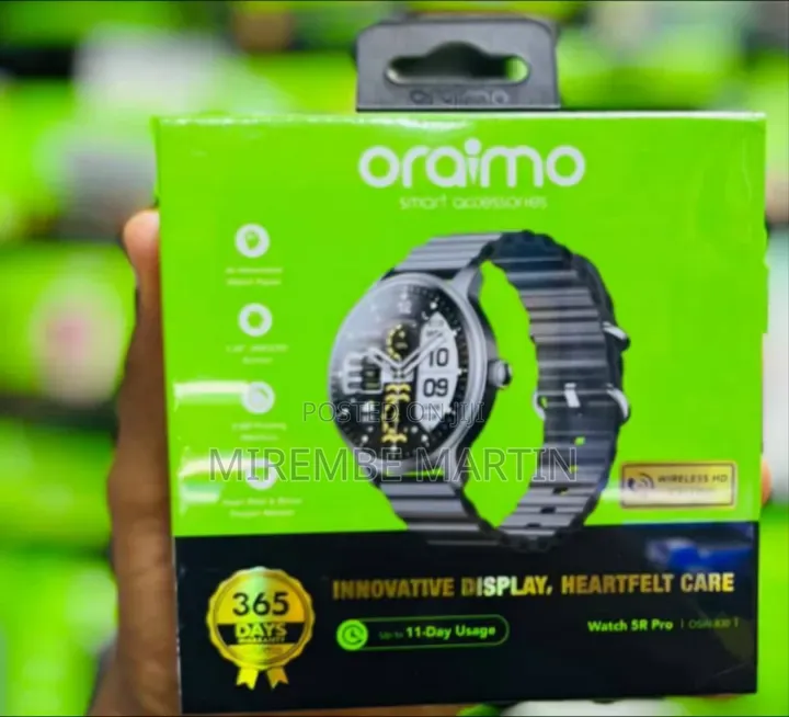  Oraimo Watch 5R Pro OSW-830 – 1.43” AMOLED Display
