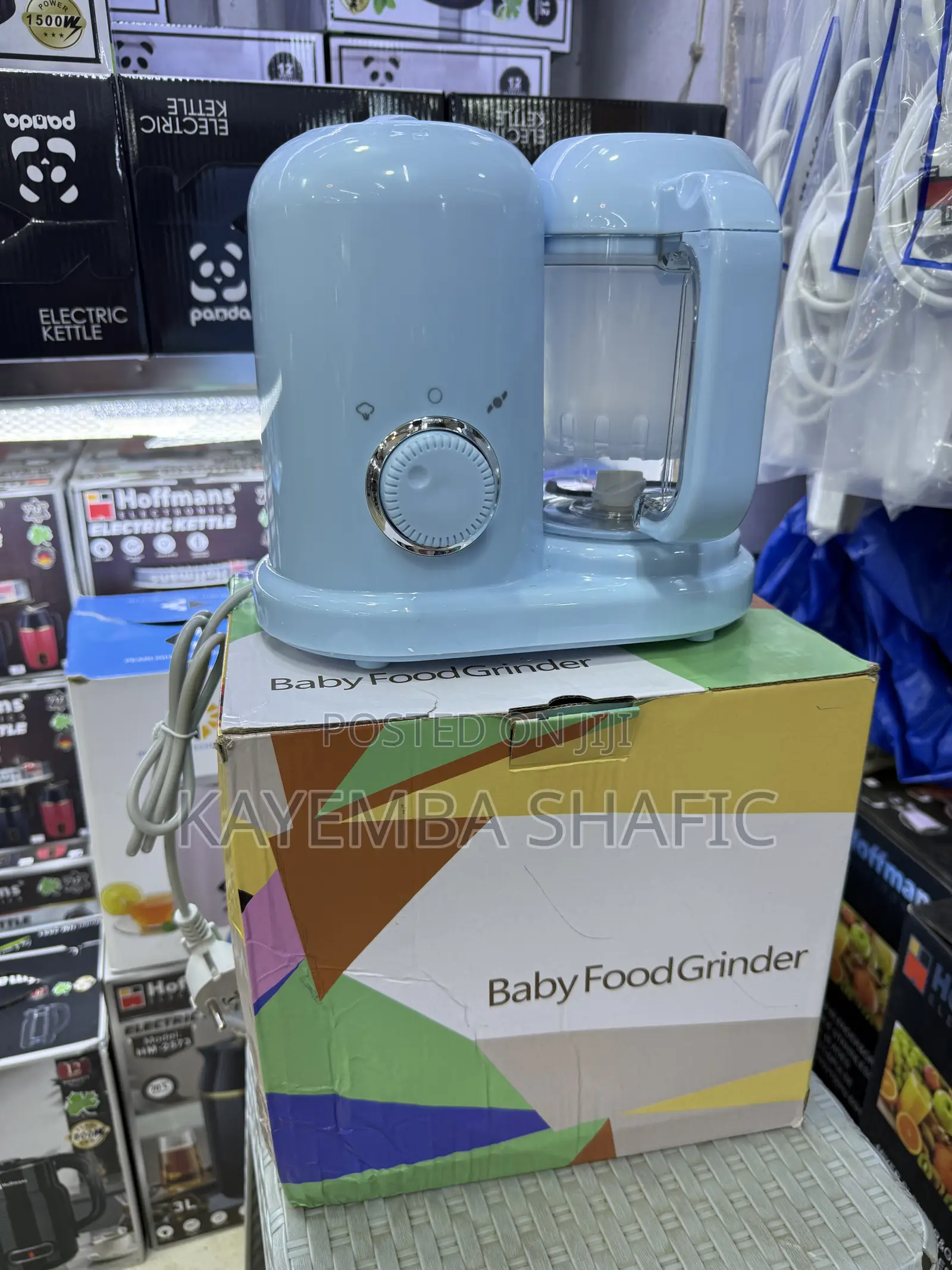 4-in-1 Electric Baby Food Maker Steamer Blender Food Grinder