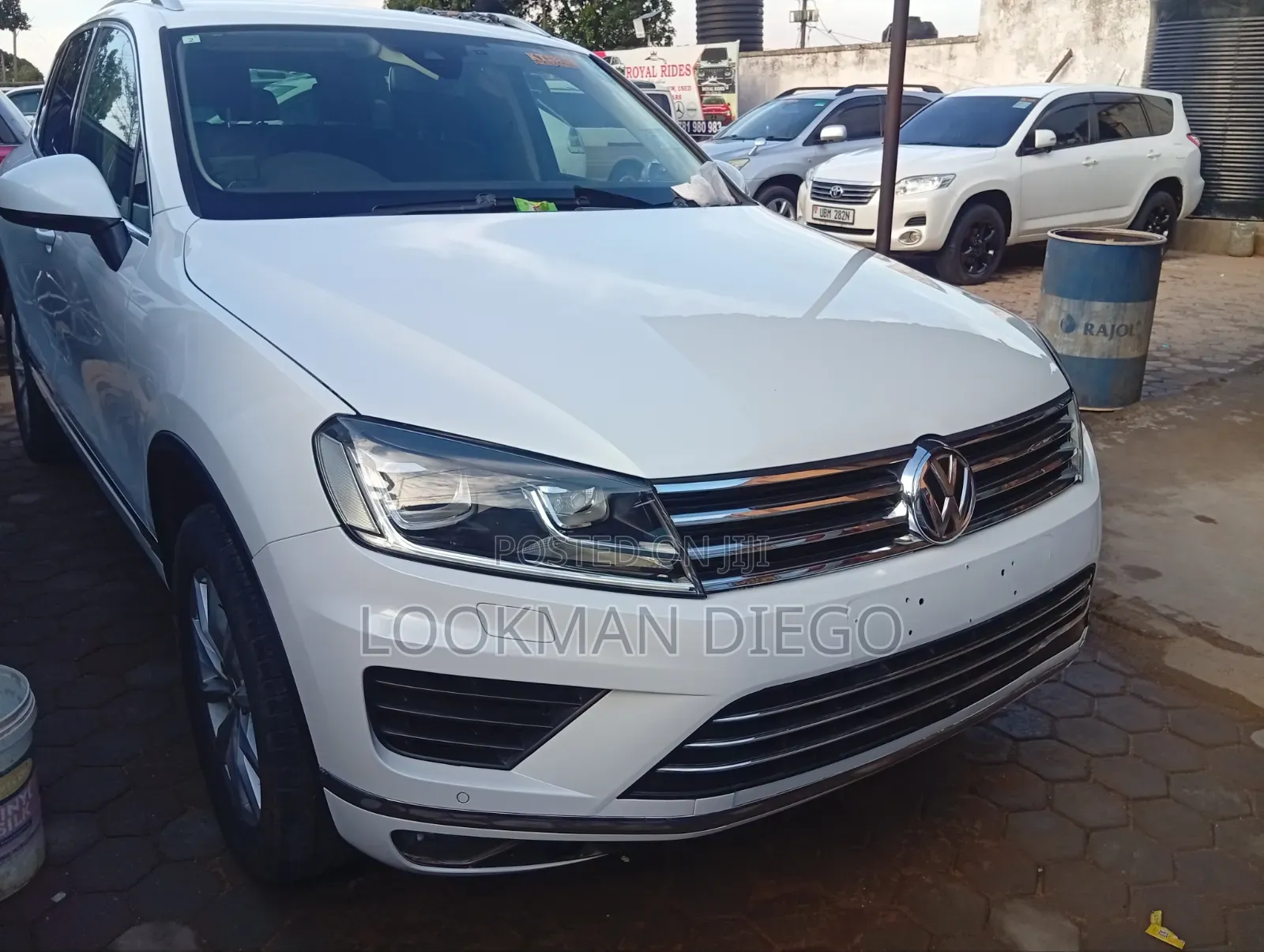 Volkswagen Touareg 2017 White
