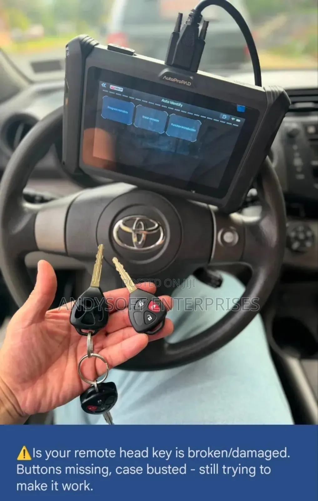 Replace and Repair Broken/Damaged Car Remote Head Keys Housing