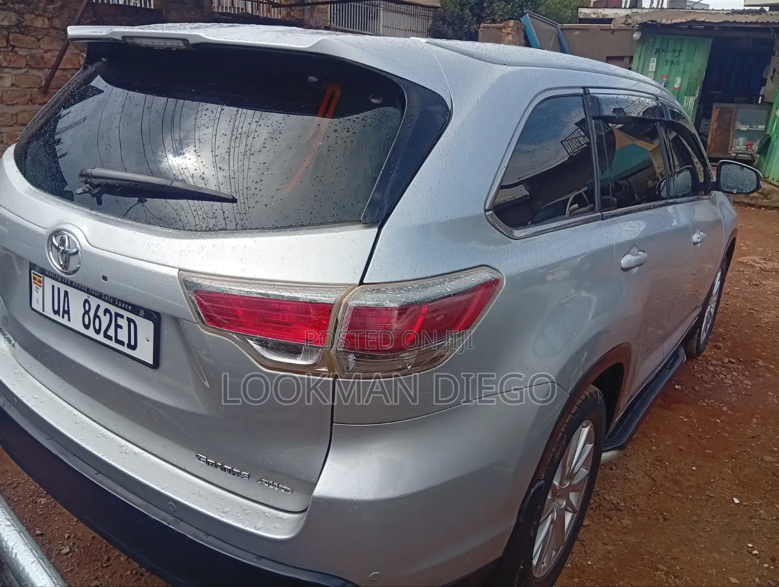 Toyota Kluger 2014 Silver