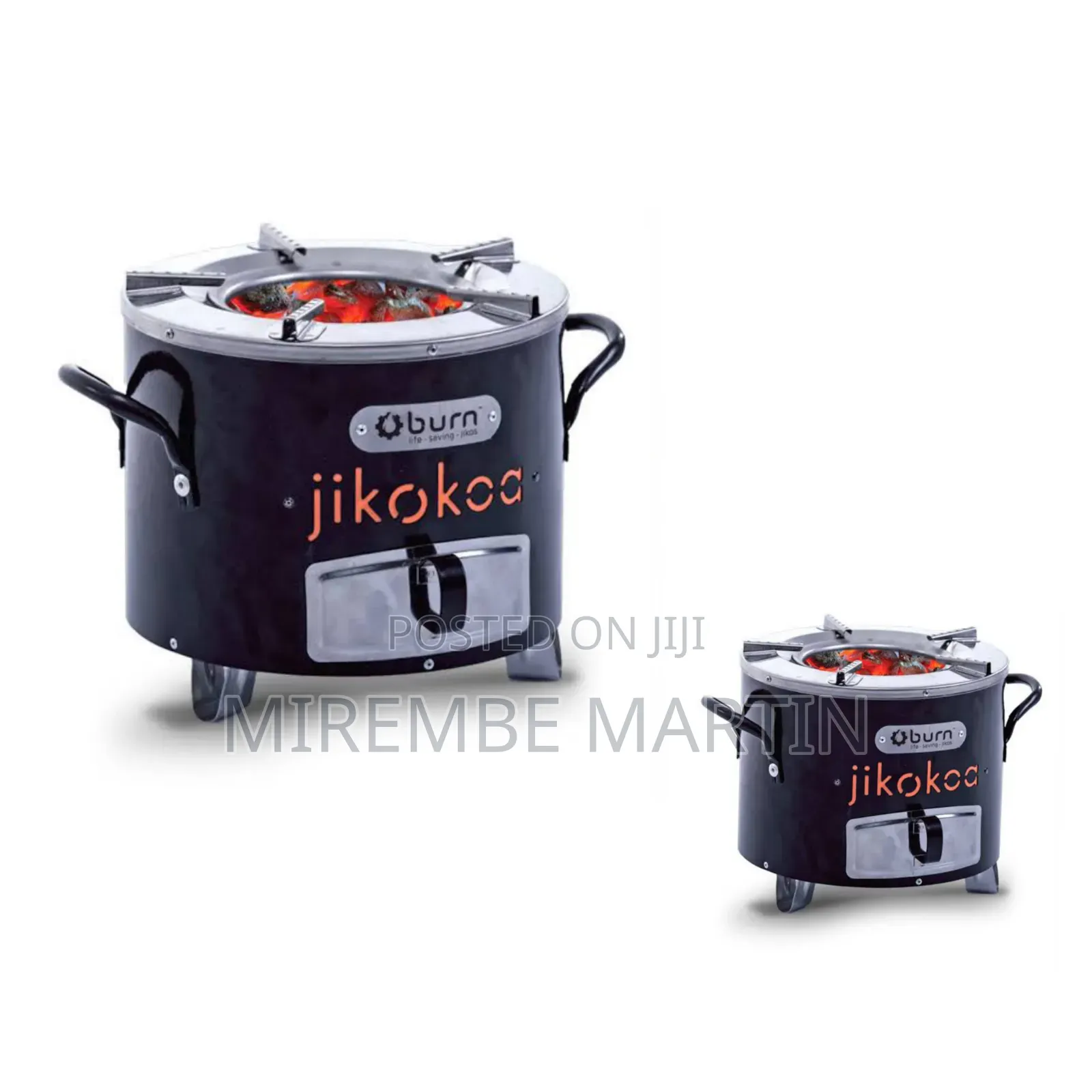 Black BURN Jikokoa Charcoal-Saving Stove