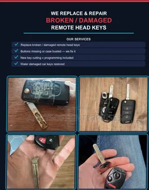 Replace and Repair Broken/Damaged Car Remote Head Keys Housing