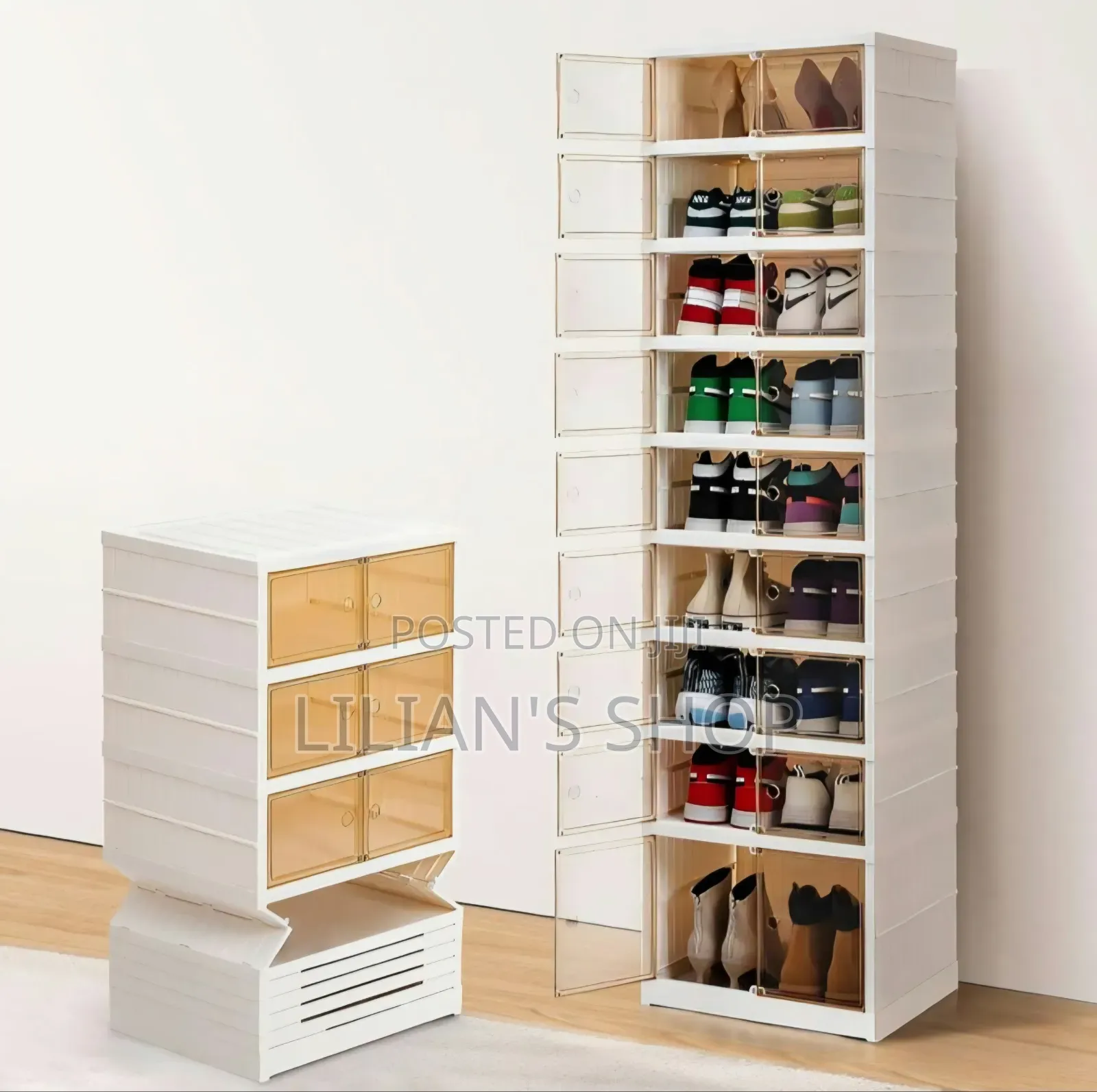 Shoe Rack 9 Layer Foldable Shoe Box