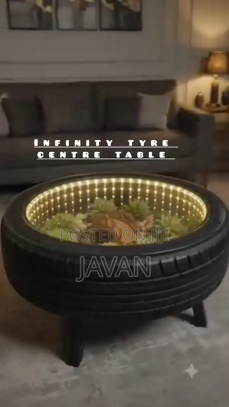 Infinity Tyre Centre Table