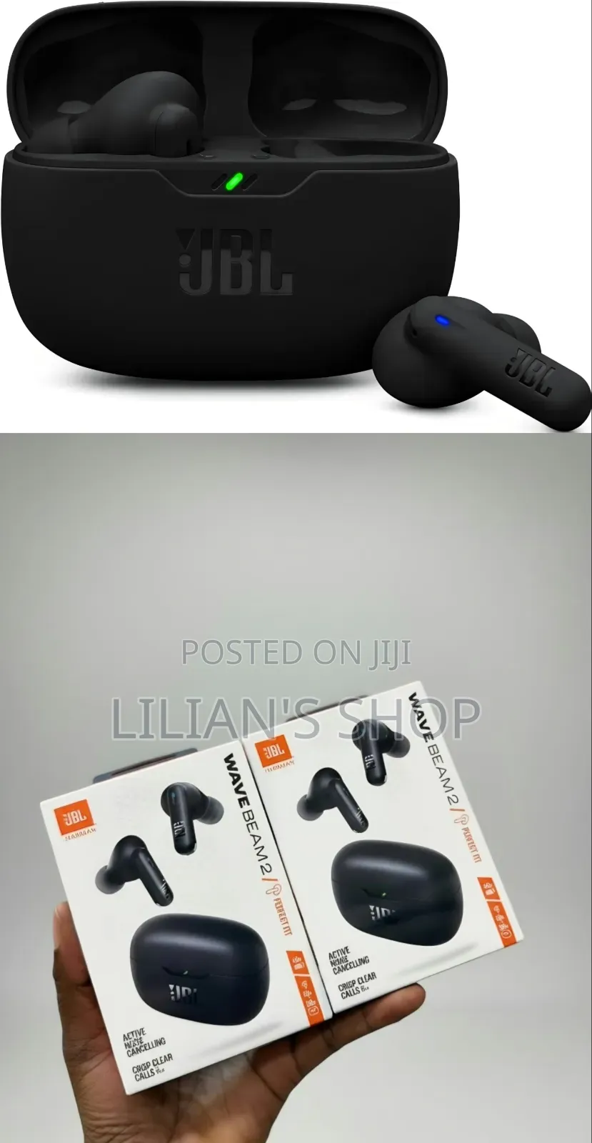 JBL Wave Beam 2 True Wireless Earbuds