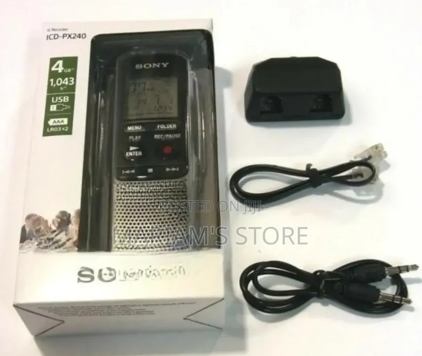 Sony 4GB Digital Voice Recorder