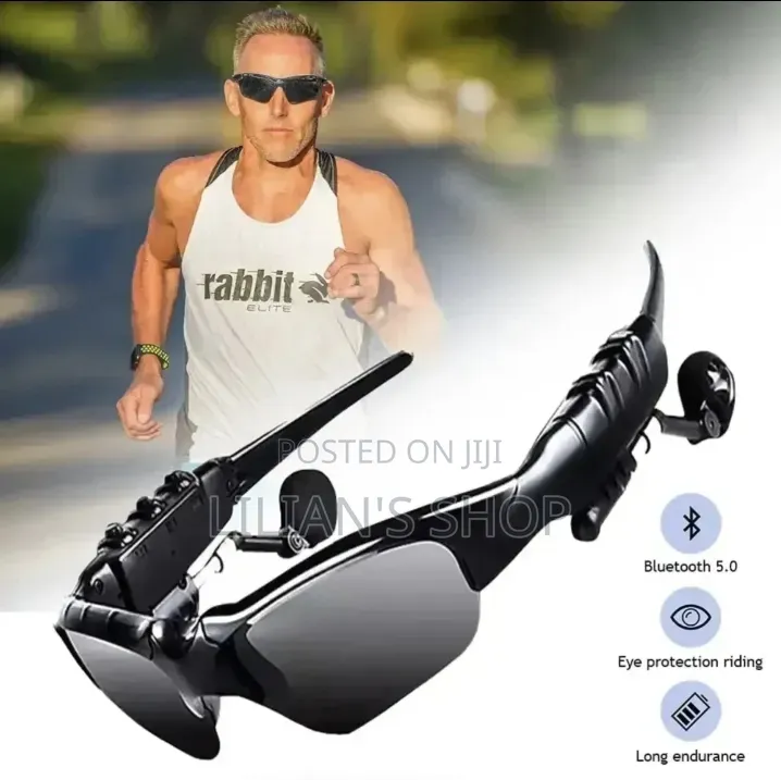 Wraparound Smart Bluetooth Audio Sunglasses