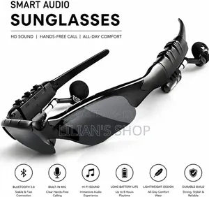 Wraparound Smart Bluetooth Audio Sunglasses