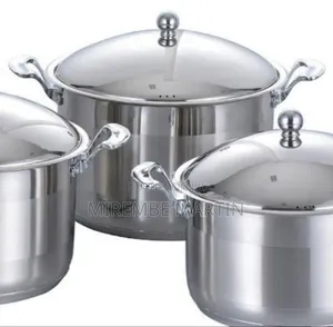 Multi-Piece Stainless Steel Stock Pot