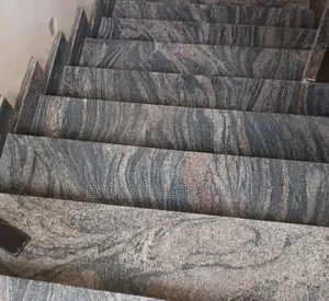 Wave Gary Granite Staircase – Premium Natural Granite Steps