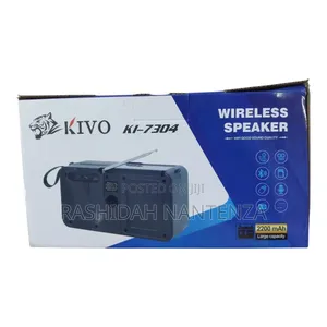 KIVO KI-7304 Wireless Speaker – Portable Hi-Fi Base