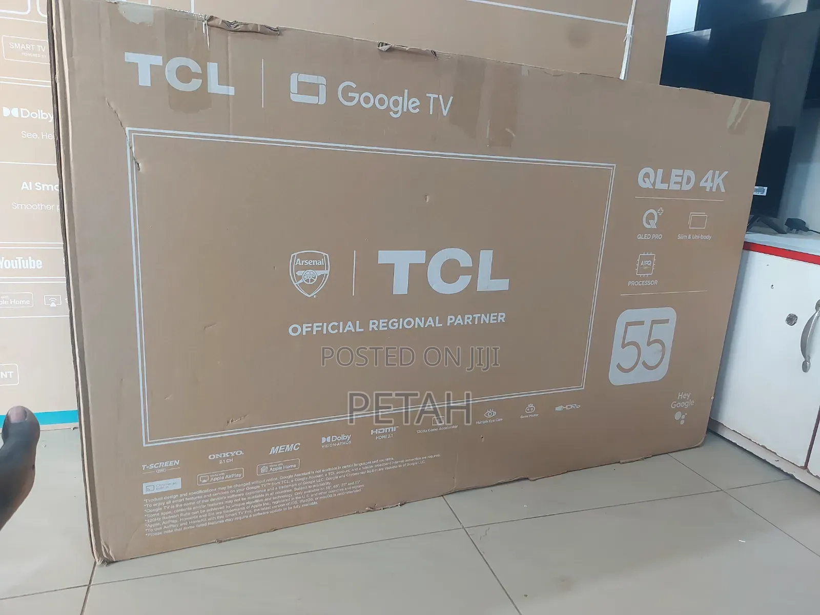 55 Inches TCL Smart QLED