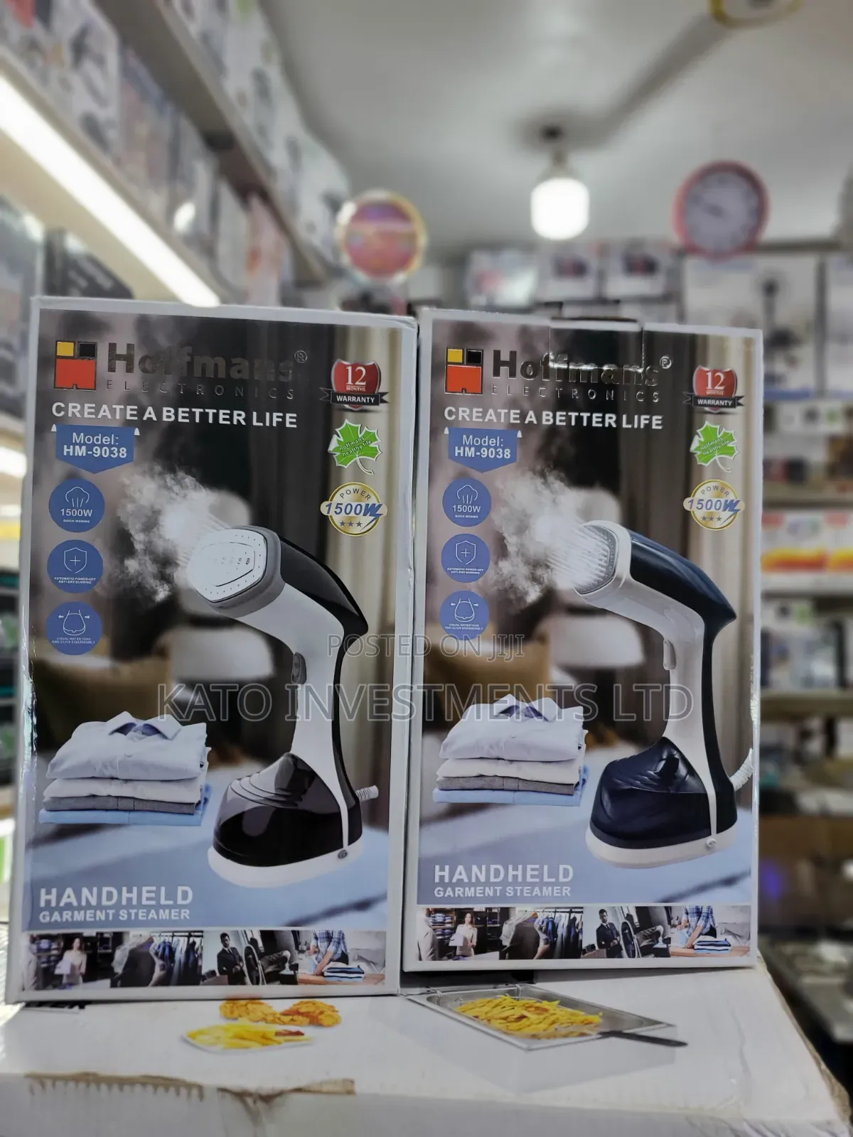 Hoffmans HM-9038 Handheld Garment Steamer, a 1500W