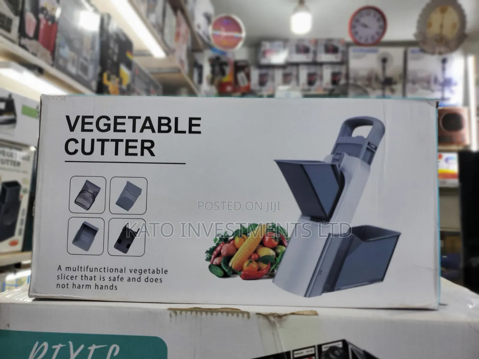 Multifunctional, Safe Manual Mandoline Vegetable Slicer and Cutter