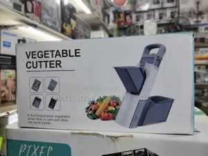 Multifunctional, Safe Manual Mandoline Vegetable Slicer and Cutter