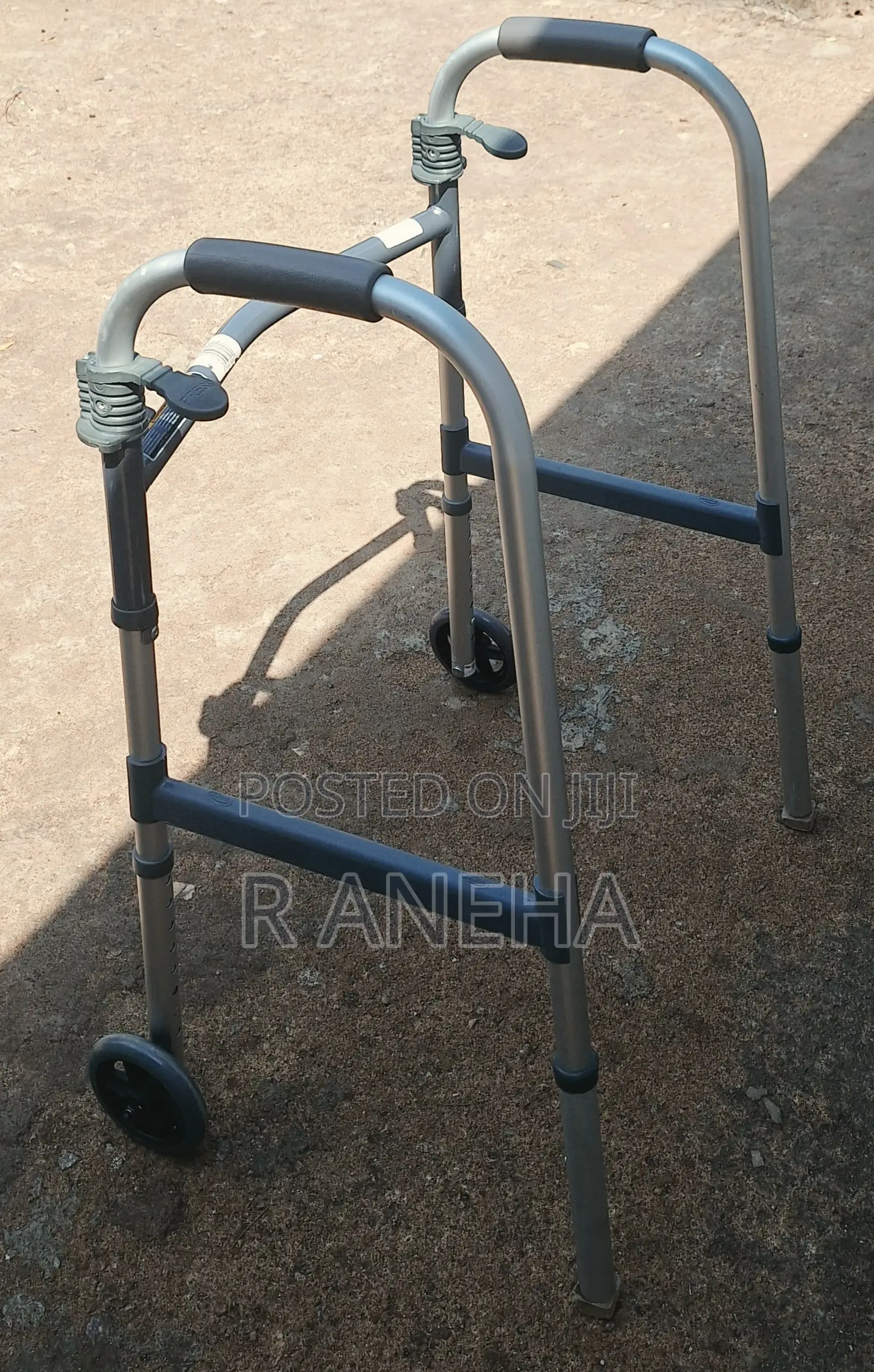 Two Wheeled Foldable Medical Walker