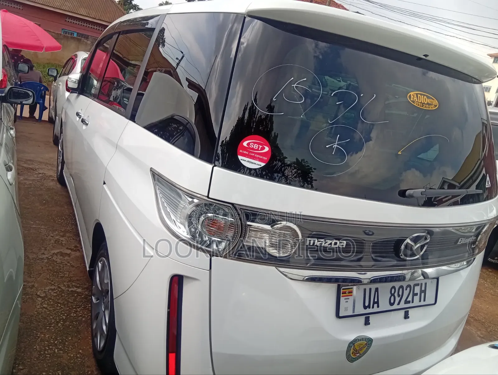 Mazda Biante 2012 White