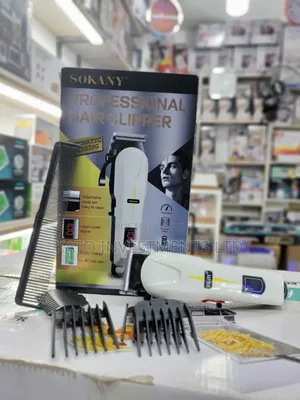 Sokany Professional Hair Clipper SK-9909 in White