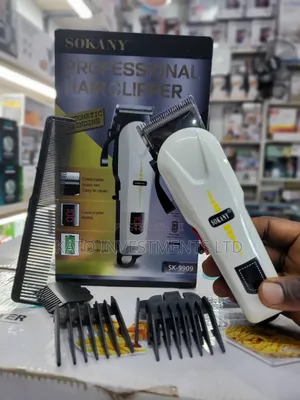 Sokany Professional Hair Clipper SK-9909 in White