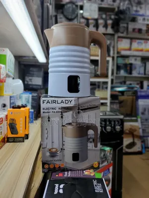 Fairlady Electric Kettle (Model: FA-9808) in a White