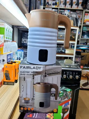 Fairlady Electric Kettle (Model: FA-9808) in a White