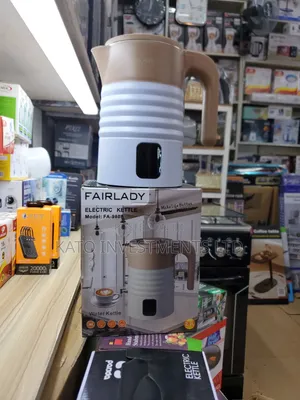 Fairlady Electric Kettle (Model: FA-9808) in a White
