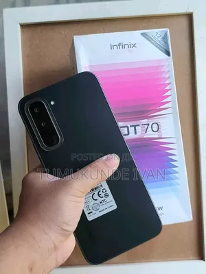 New Infinix Hot 70 128 GB Black