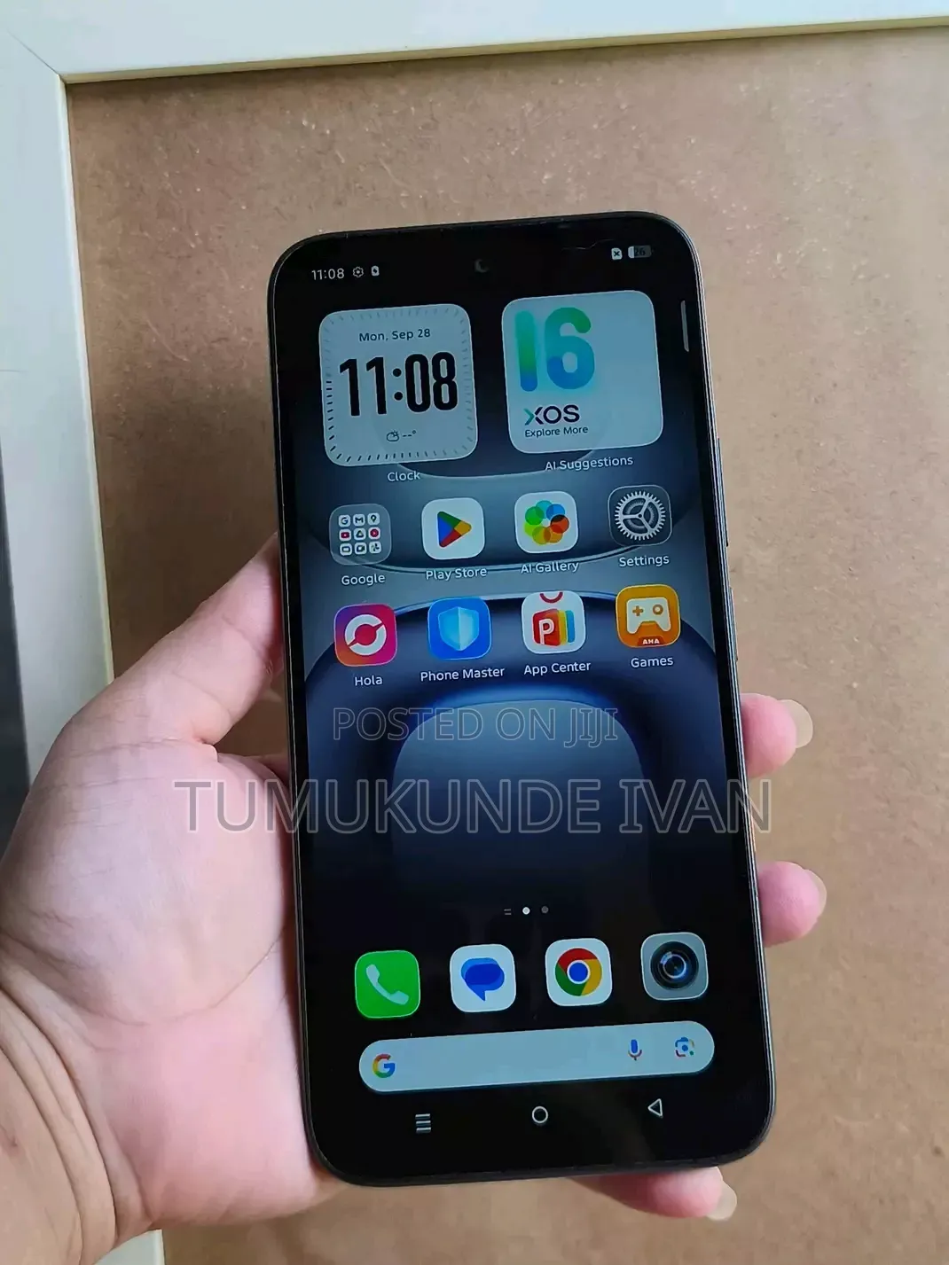 New Infinix Hot 70 128 GB Black