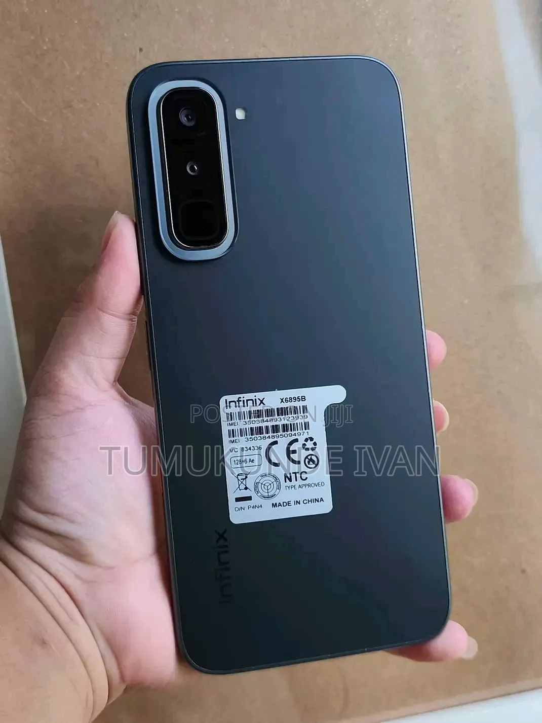 New Infinix Hot 70 128 GB Black