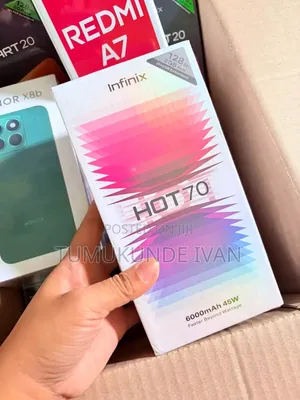 New Infinix Hot 70 128 GB Silver