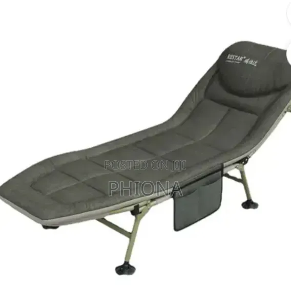 Folding Stainless Steel Reclining Chair