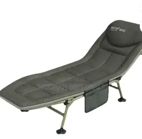 Folding Stainless Steel Reclining Chair