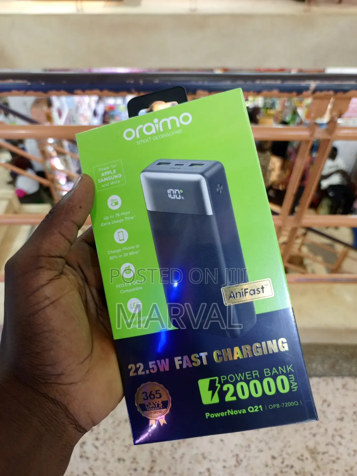 20000mAh Large Capacity Power Bank