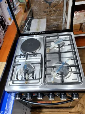 Sony 50x50cm Kitchen Cooker 3 Gas Burners and 1 Electric Hotplate