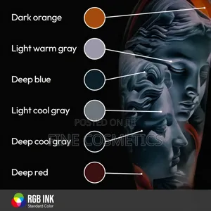 Pro Tattooing Ink RGB Serie Super Pigment Quality Hawink Ink Tattoo